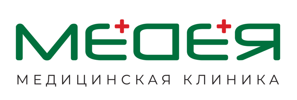 Логотип медицинской клиники Медея